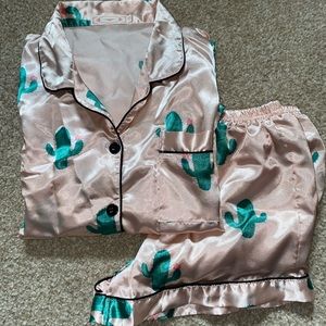 Silk Pj Set